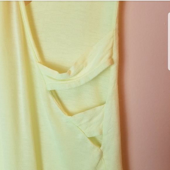 Zara Trafaluc Neon Yellow Tank Top - Picture 3 of 7